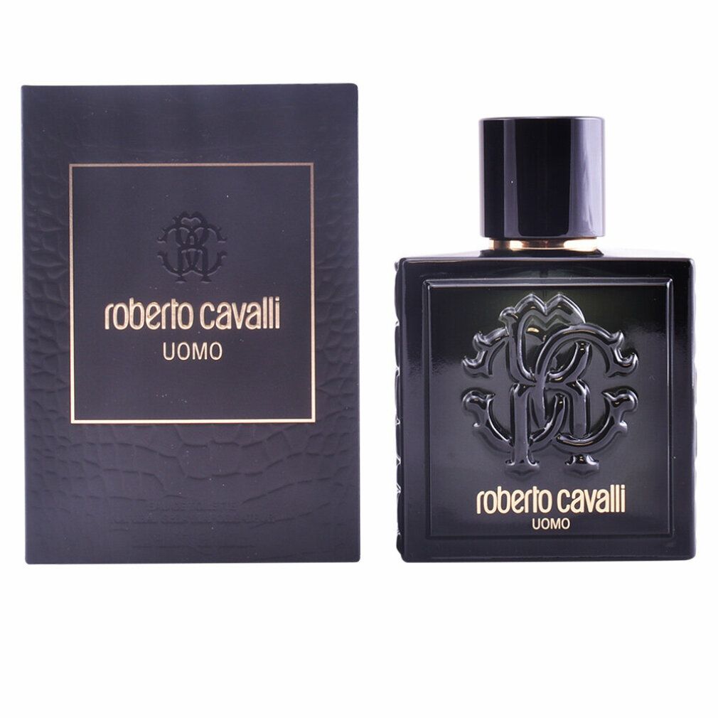 Roberto Cavalli Uomo Eau de Toilette Natürliches Spray mit Verpackung.