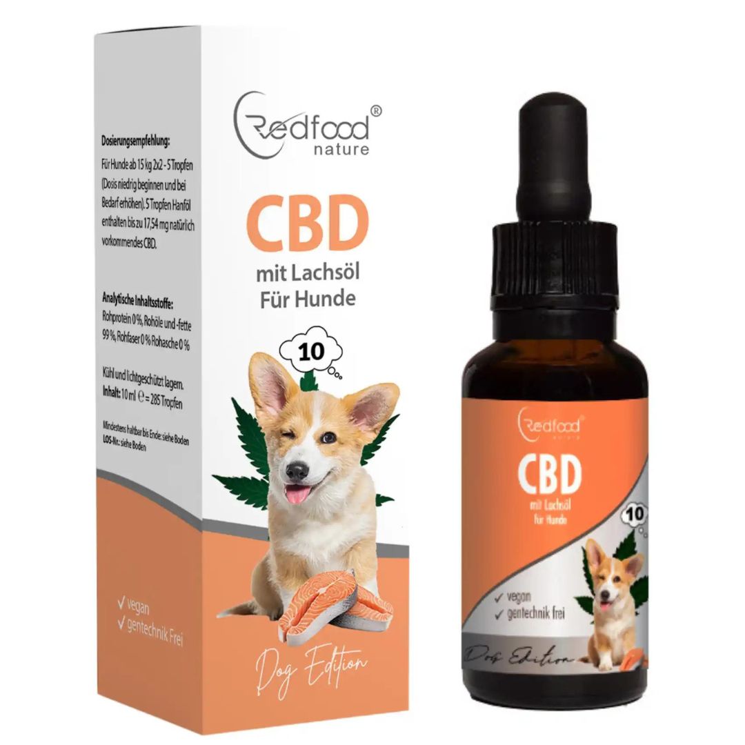 CBD Öl für Hunde mit Lachsöl