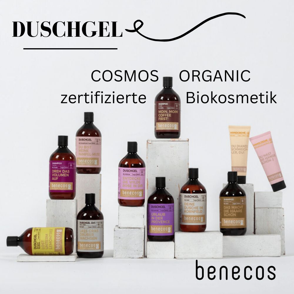 benecosBIO Duschgel 2in1 (Körper und Haare) BIO-Hanf