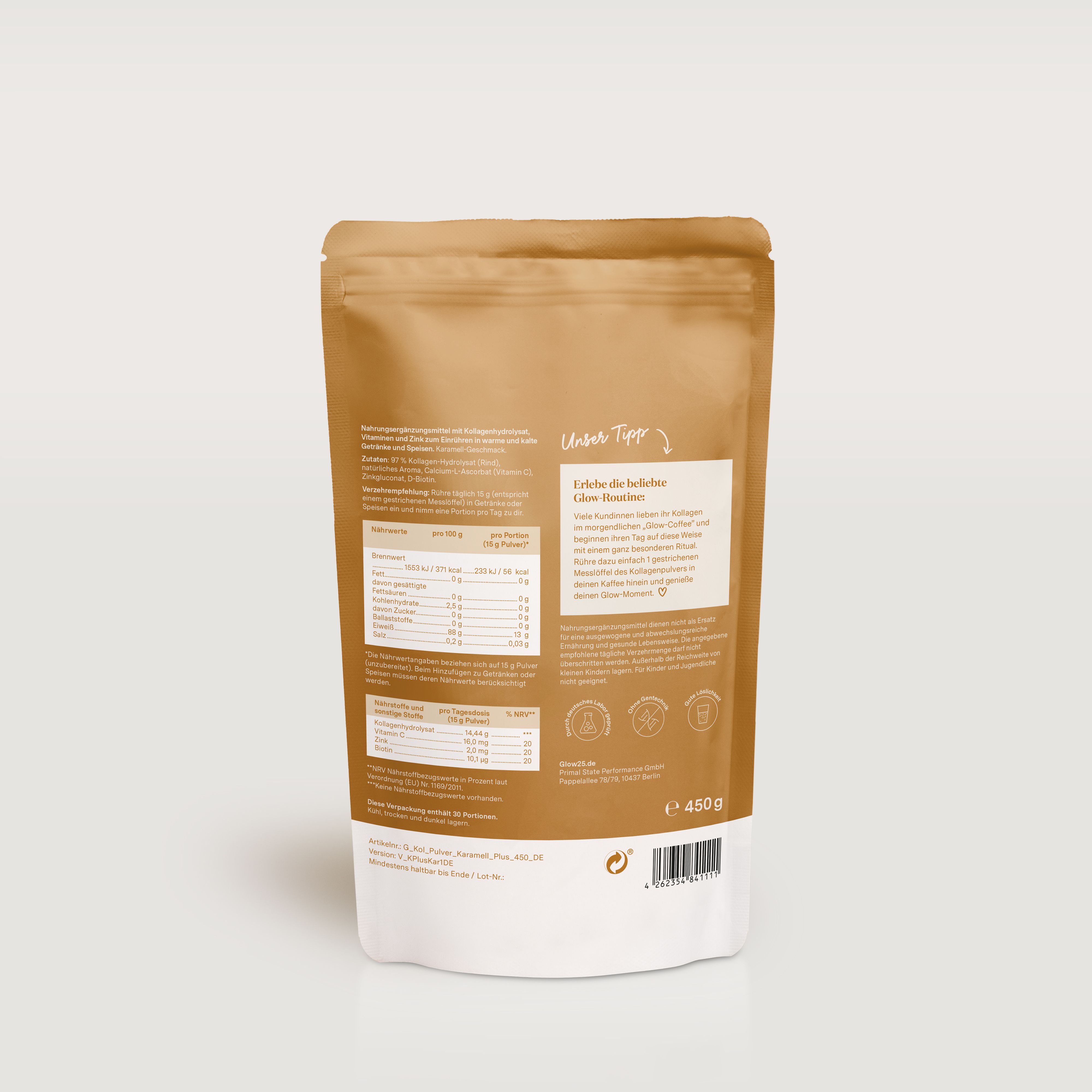 Glow25 Collagen Plus Typ Karamell