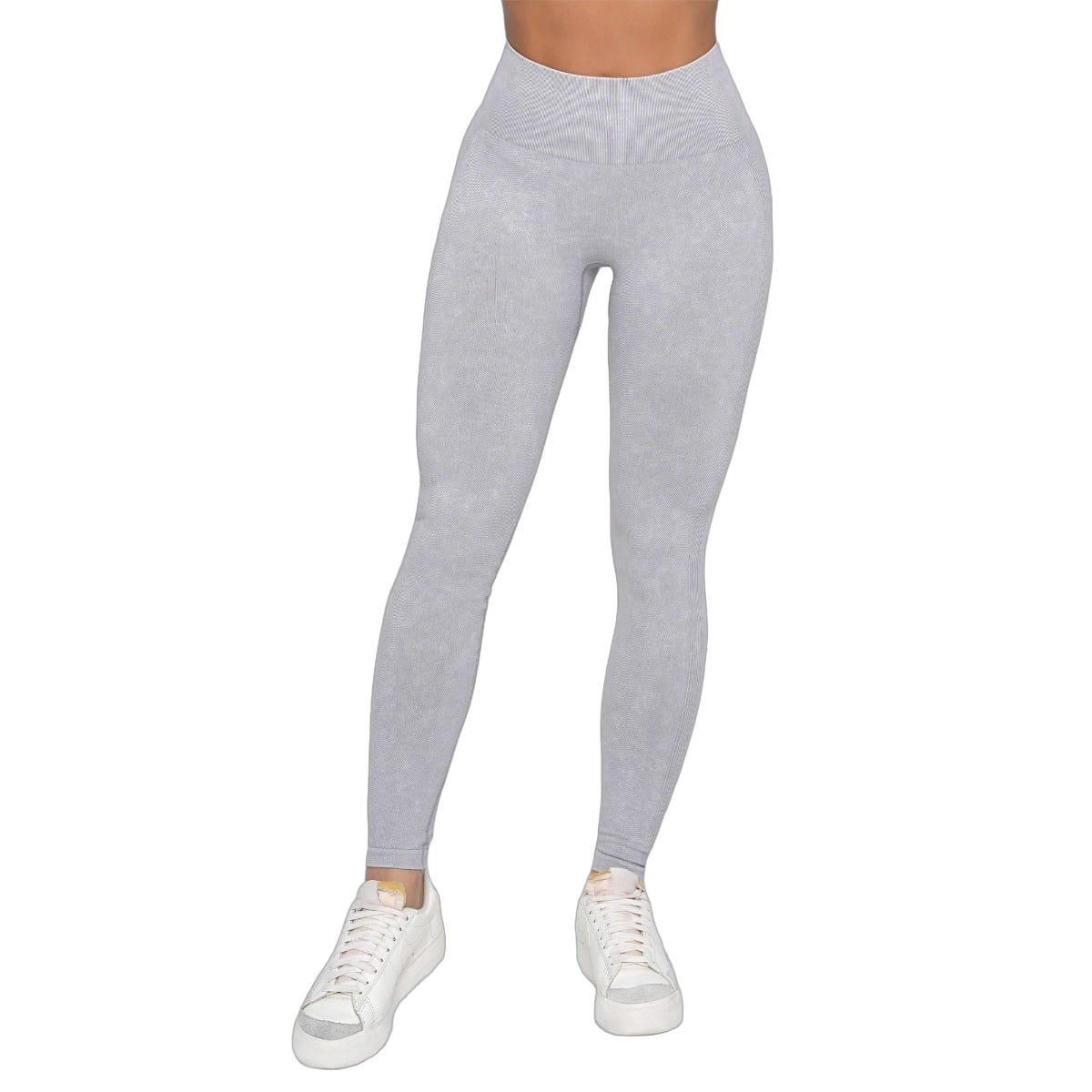 GymBeam Leggings Damen Lift nahtlos mit hoher Taille in Grau 1 St
