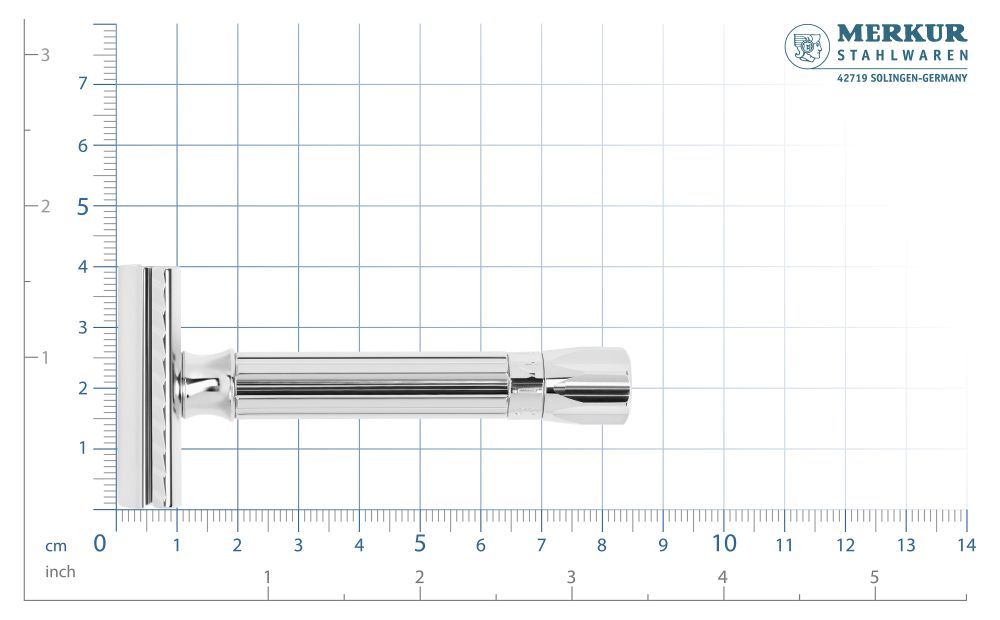 MERKUR Rasierer Rasierhobel 500101 Progress