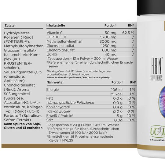 HBN Supplements - Joint Care 390 g Pulver