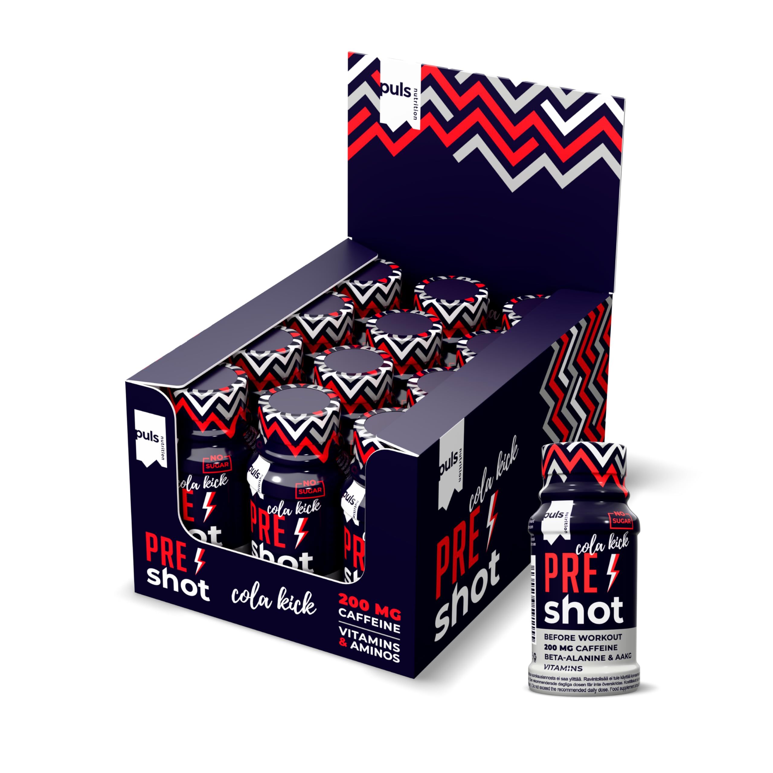 Puls Nutrition – Pre Workout Shot Cola Kick 60 ml