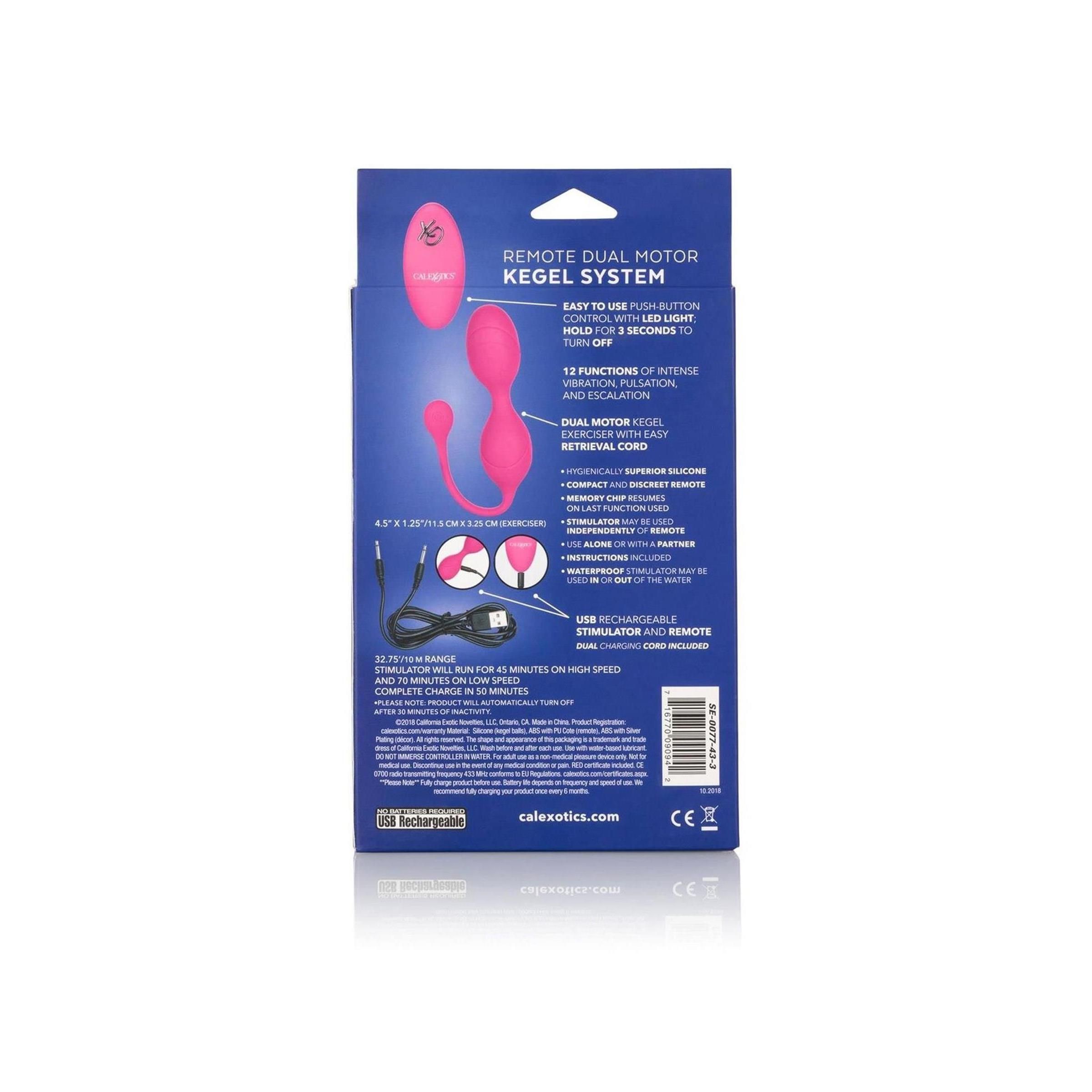 CalExotics - Remote Dual Motor Kegel System