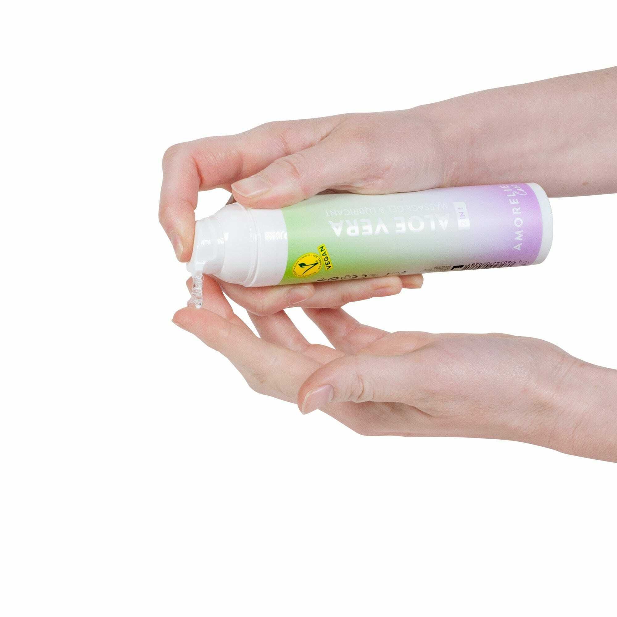 AMORELIE Care Aloe Vera Massagegel 100 ml - Shop Apotheke