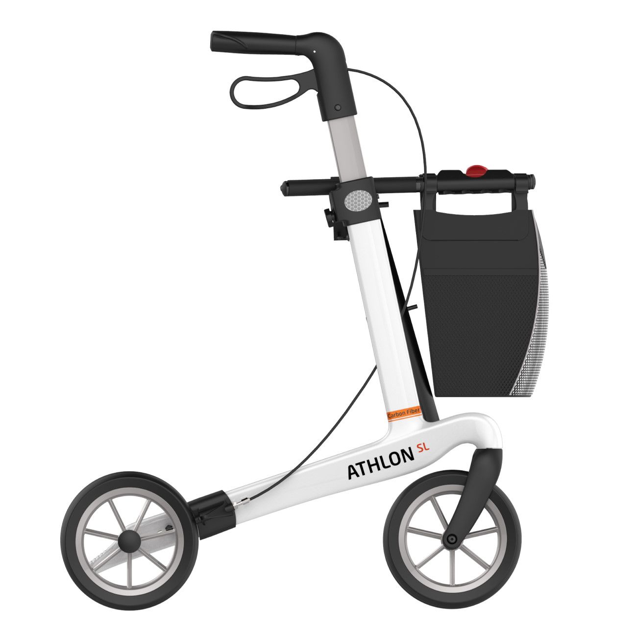 Rehasense Athlon SL Komfort L Carbon Rollator weiss