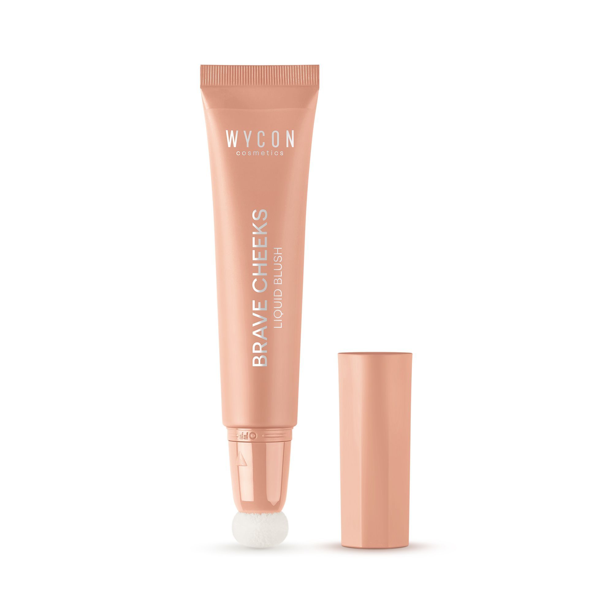 WYCON cosmetics brave cheeks 01 apricot punch
