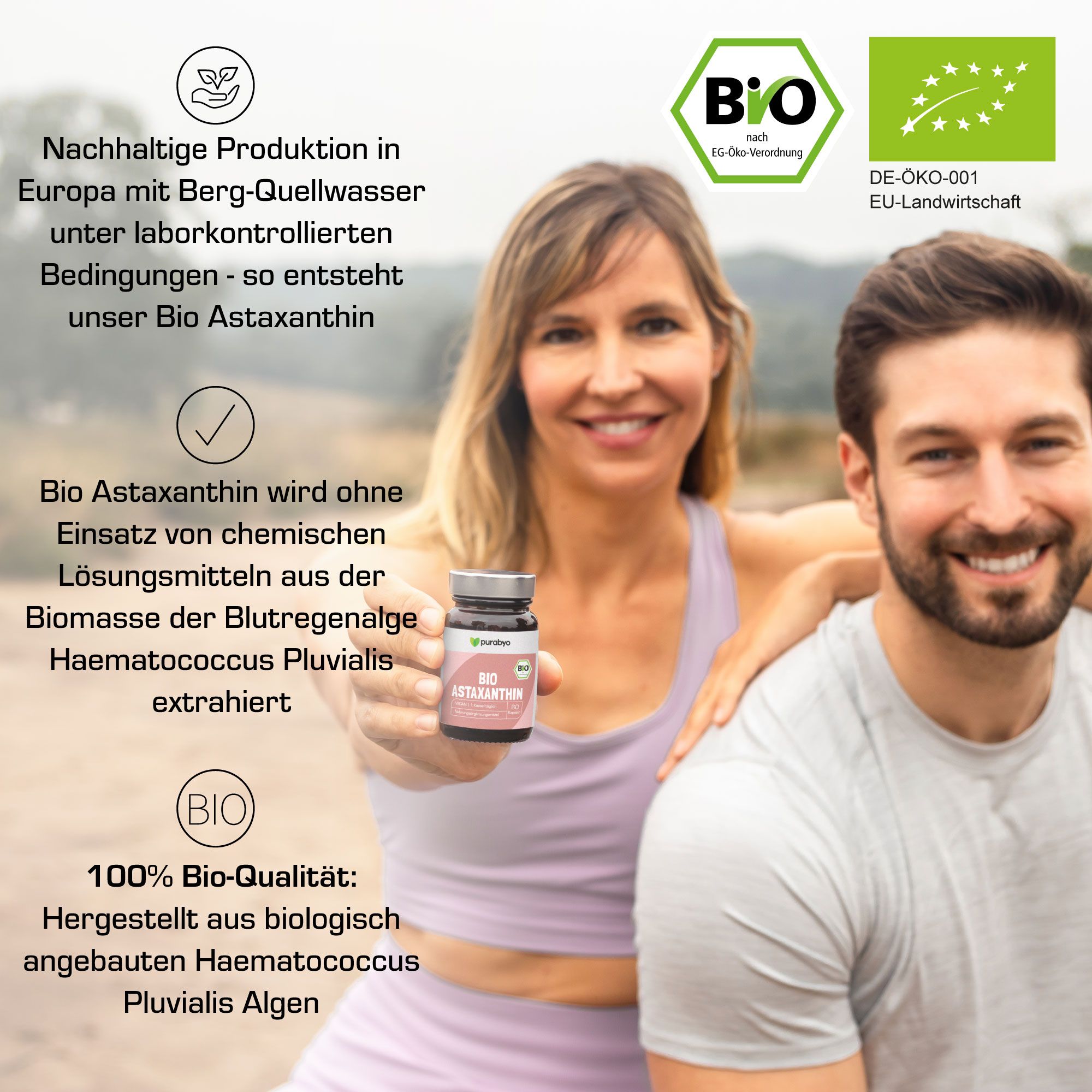 Purabyo Bio Astaxanthin Kapseln 60 St