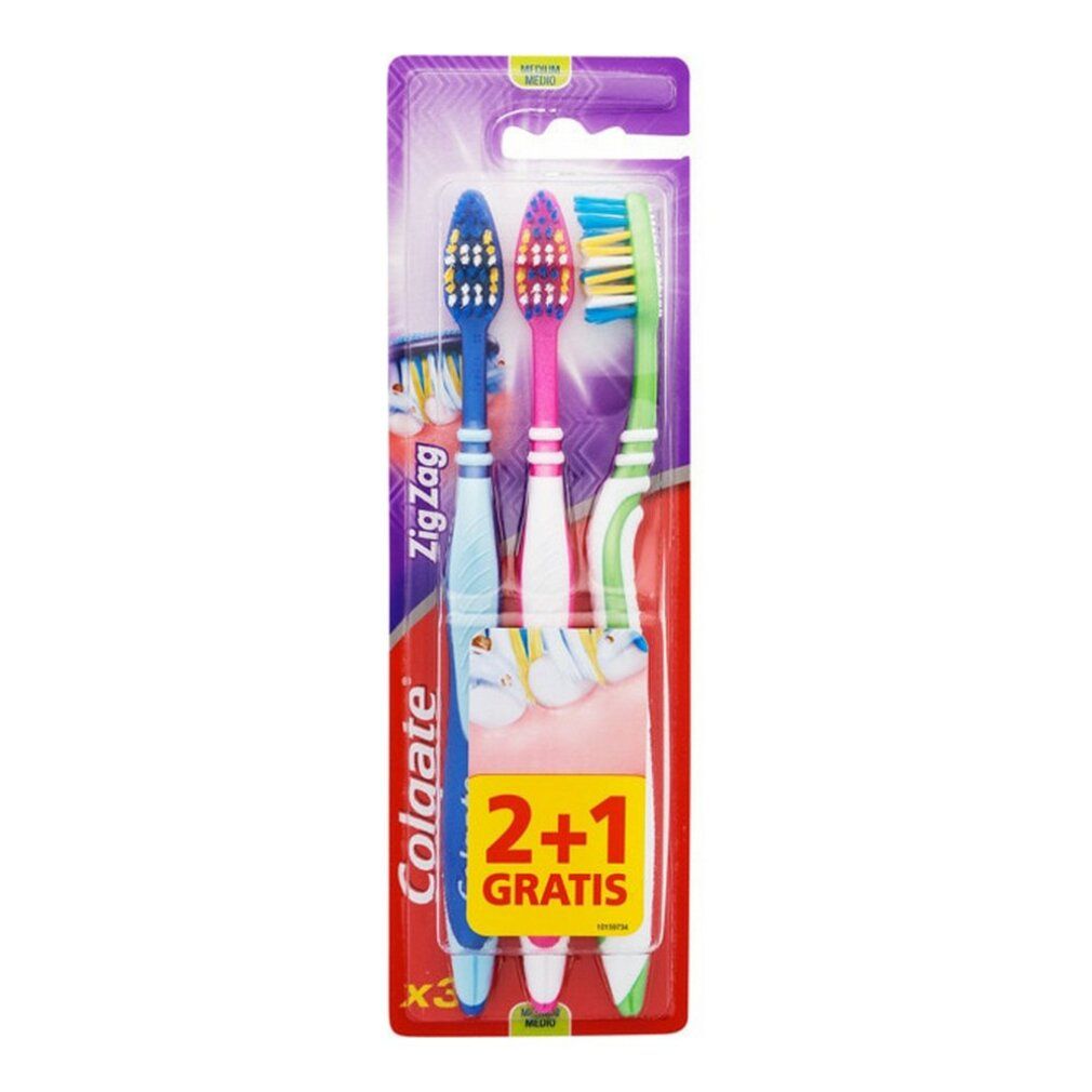 Cepillo Colgate Zig Zag 2 + 1