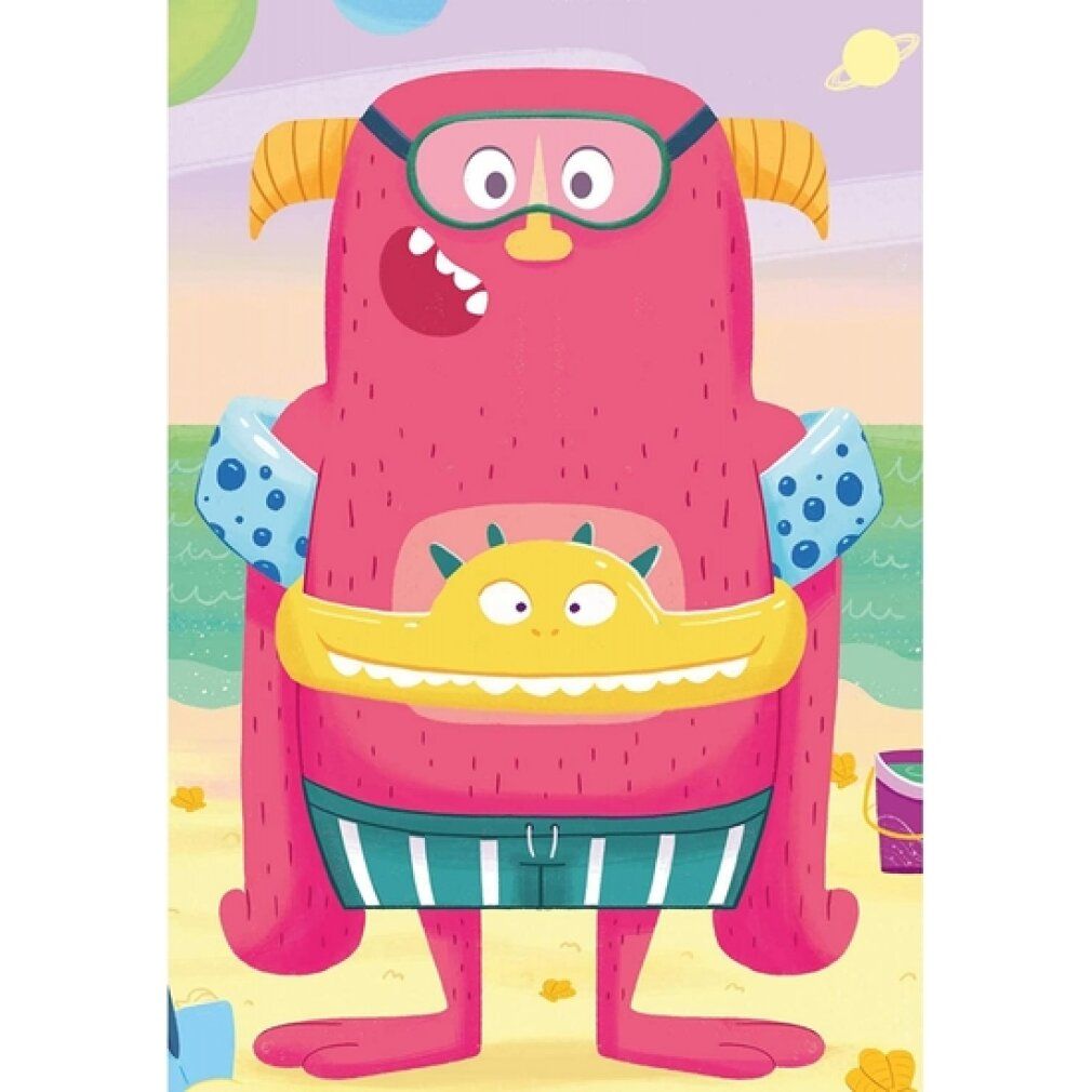 ravensburger Puzzle Mix&Match: Lustiges Monster 3x24 Teile