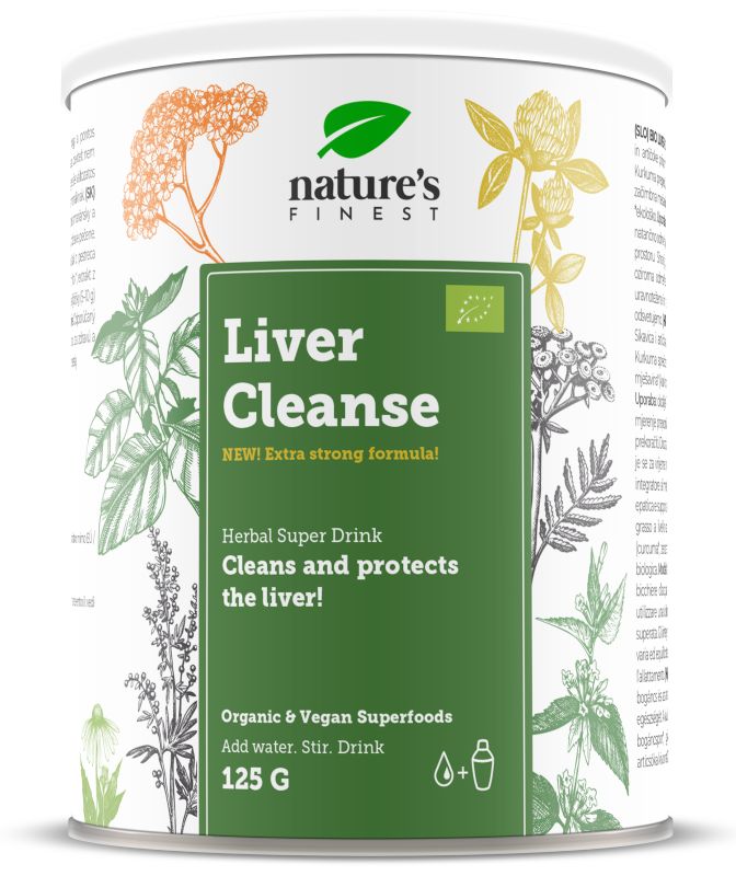 Nature's Finest BIO LIVER CLEANSE - Leberreinigung mit Mariendistel und Artischocken