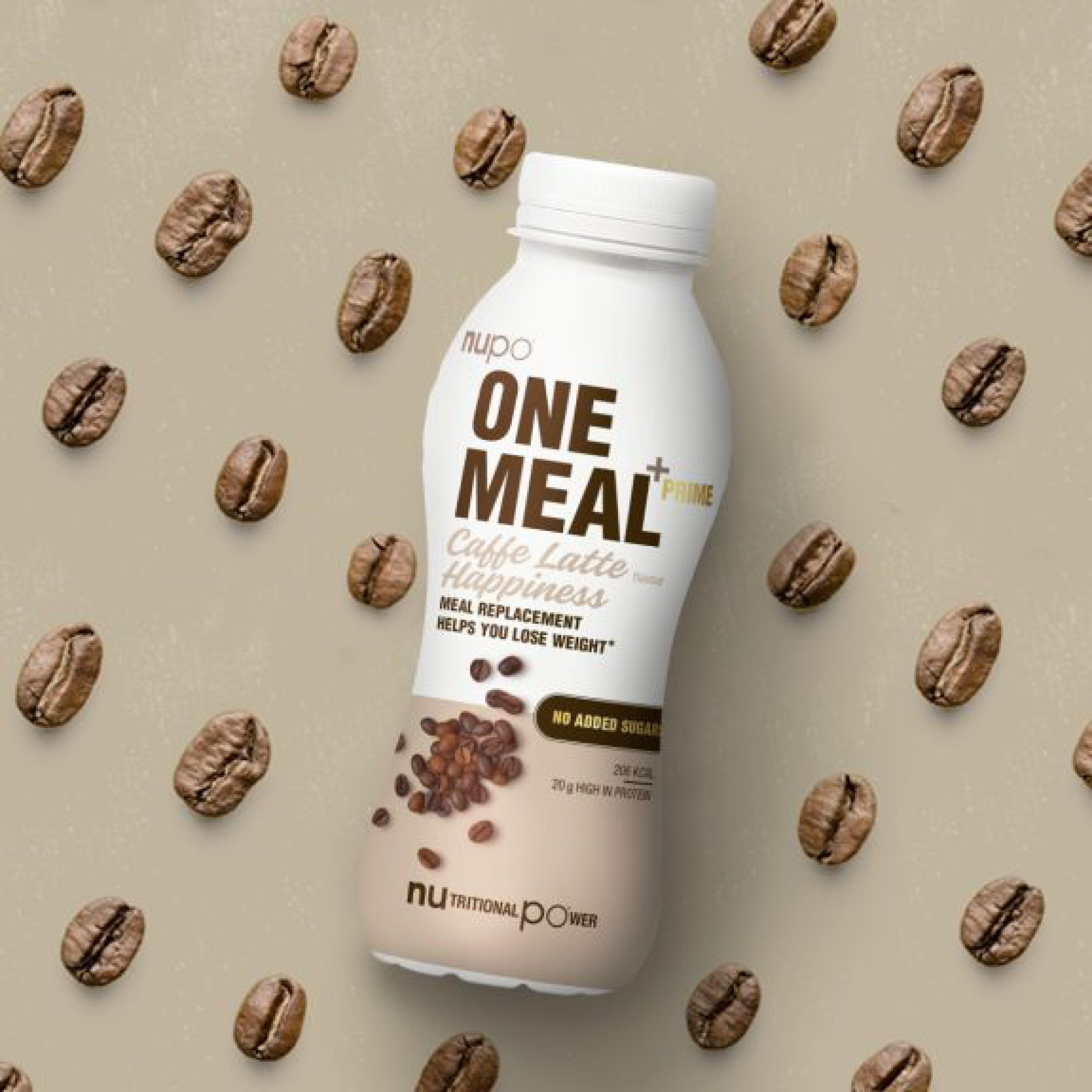One Meal +Prime Shake Caffe Latte Happiness