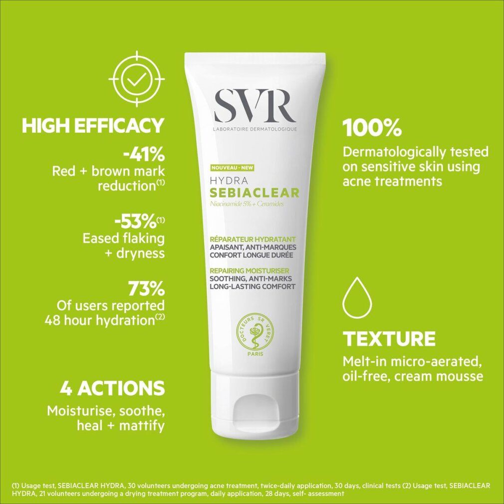 SVR Sebiaclear Hydra Anti-Mark Beruhigende Pflege