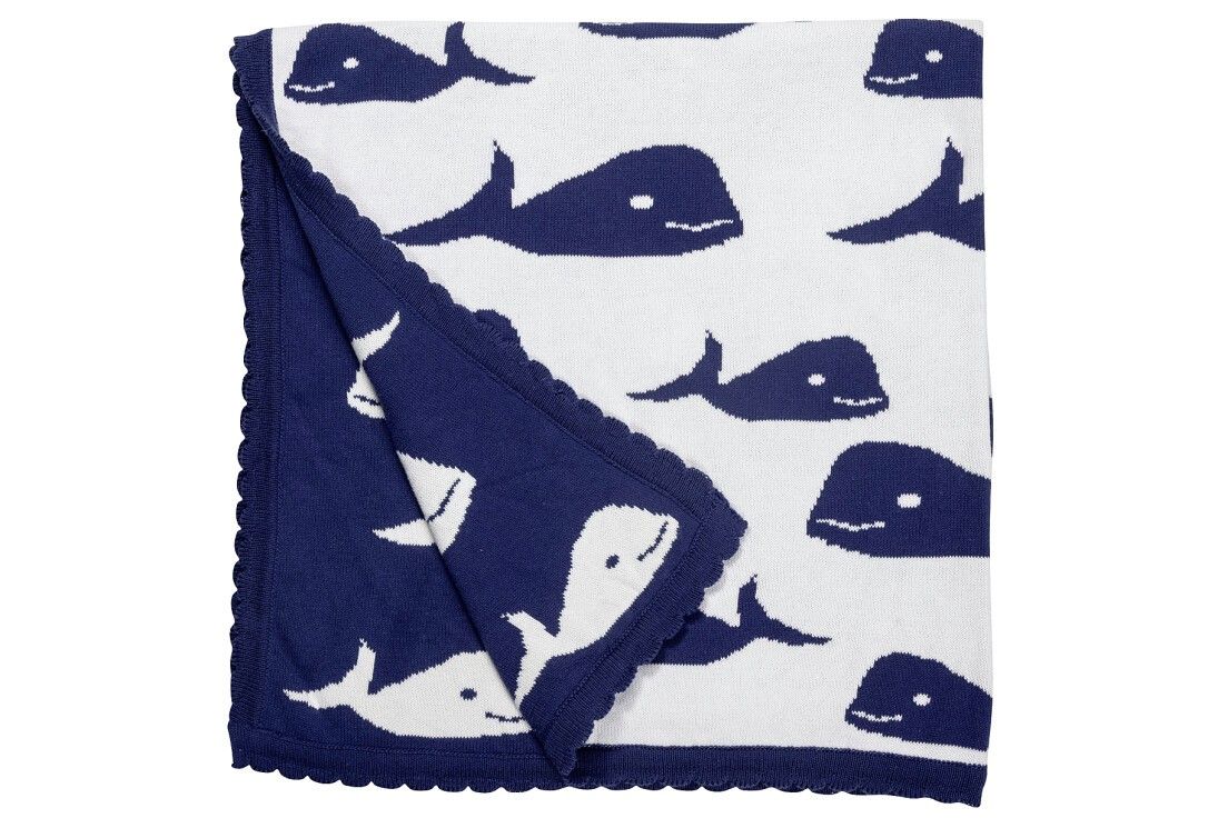 HANSEKIND Strickdecke Wal