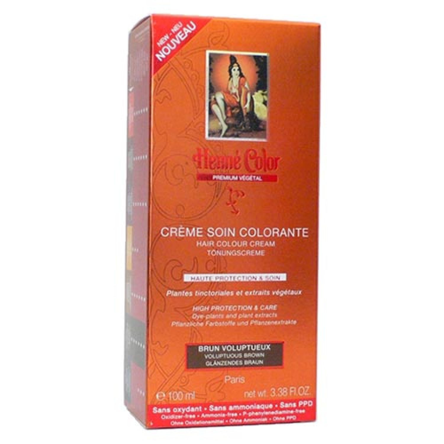 Henné Color Premium Vegetal Voluptious Brown Tönungscreme