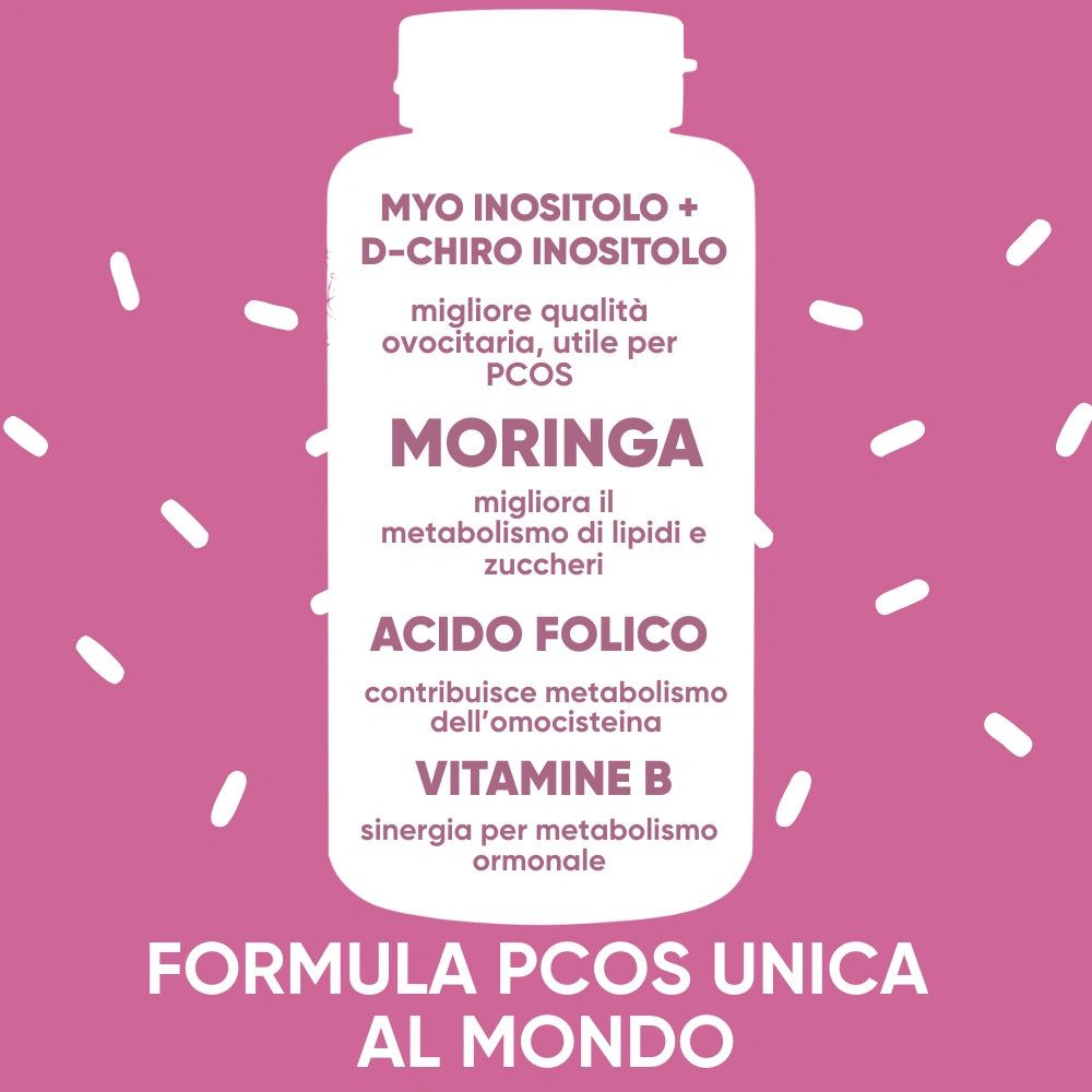 RedMoringa WOMAN BALANCE Myo-Inositol, D-Chiro-Inositol & Bio Moringa 90 Kapseln