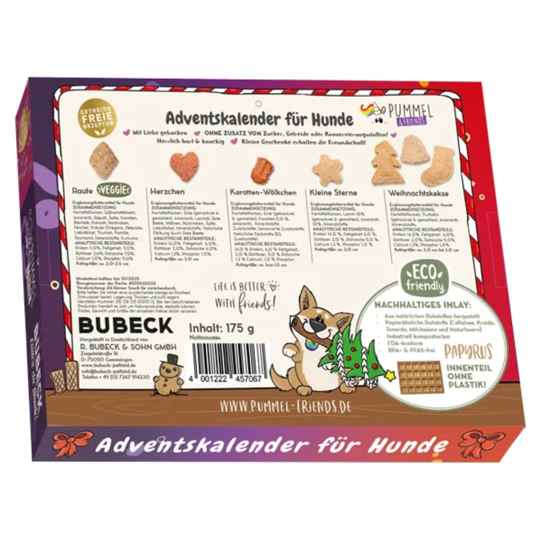 Adventskalender für Hunde Pummeleinhorn - BUBECK