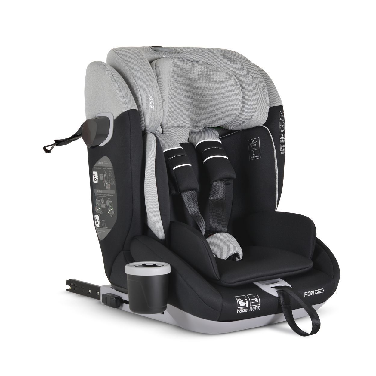Cangaroo Kindersitz Force Isofix (76-150 cm) 1 St