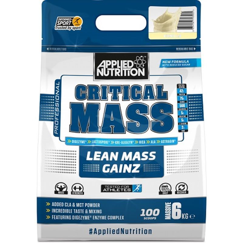 Critical Mass Applied Nutrition 6 kg Pulver zur Herstellung einer Lösung zum Einnehmen