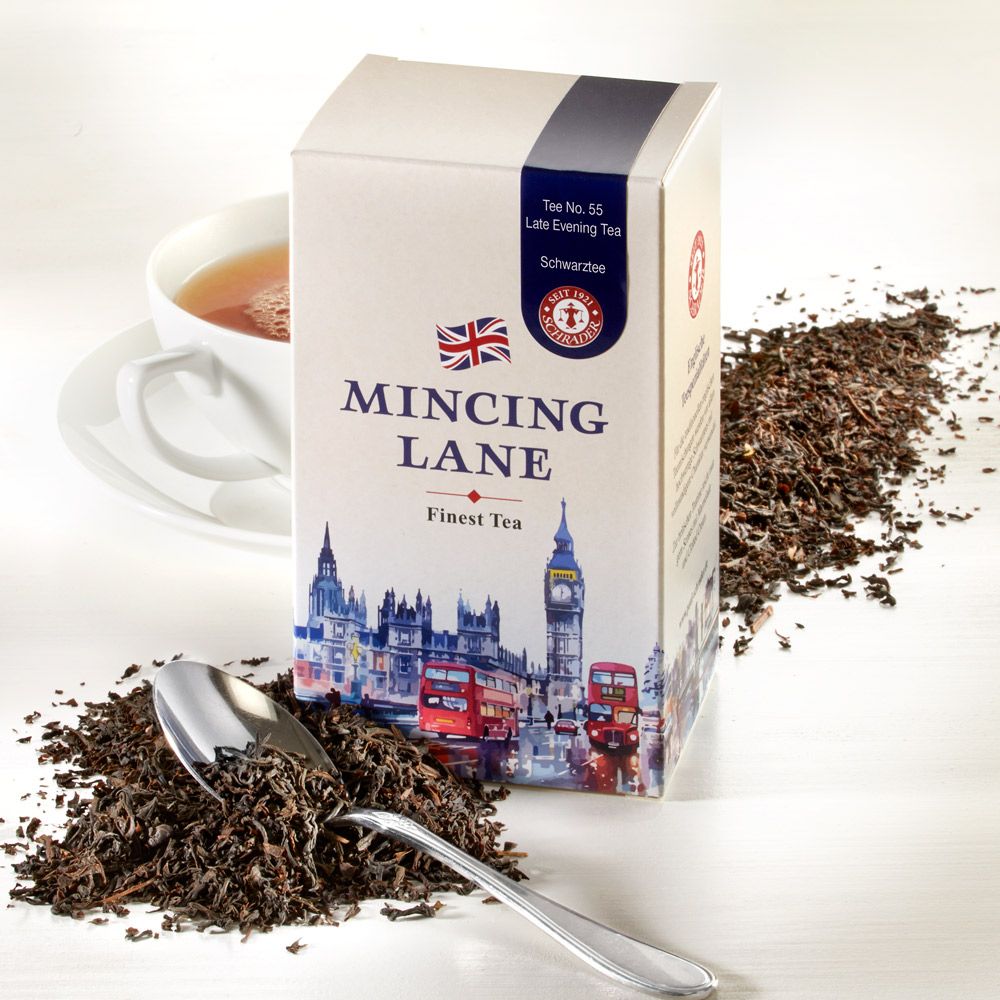 Schrader Tee No. 55 Schwarzer Tee Late Evening Tea