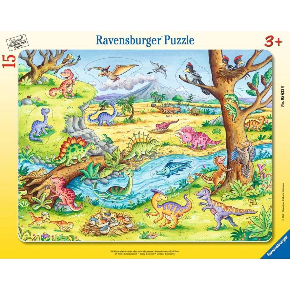 ravensburger Dinosaurier-Puzzle 15 Teile