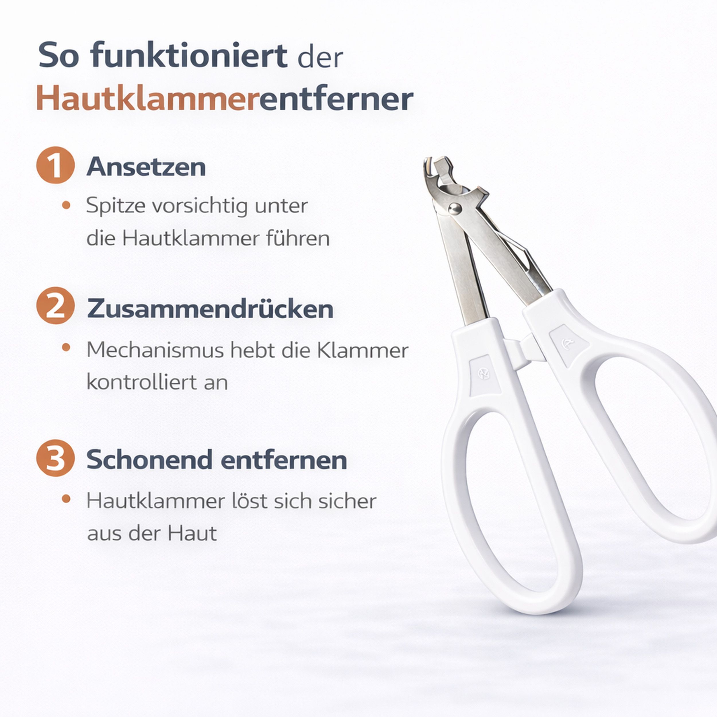 Pulox Einweg Hautklammer Entferner