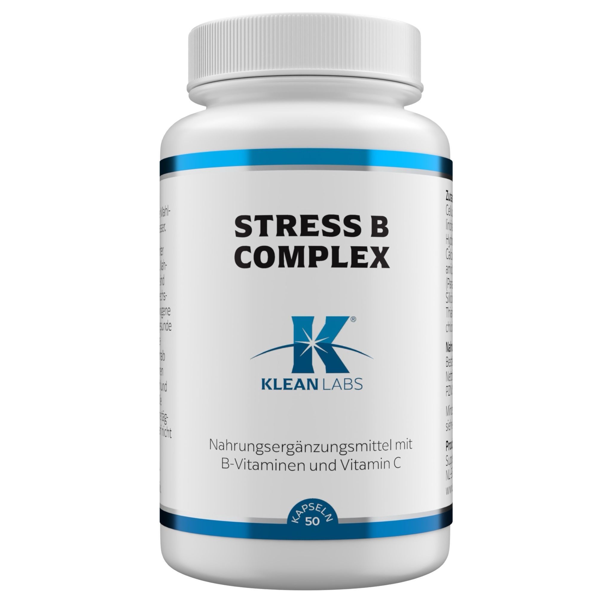 Klean Labs Stress B Complex 50 St Kapseln