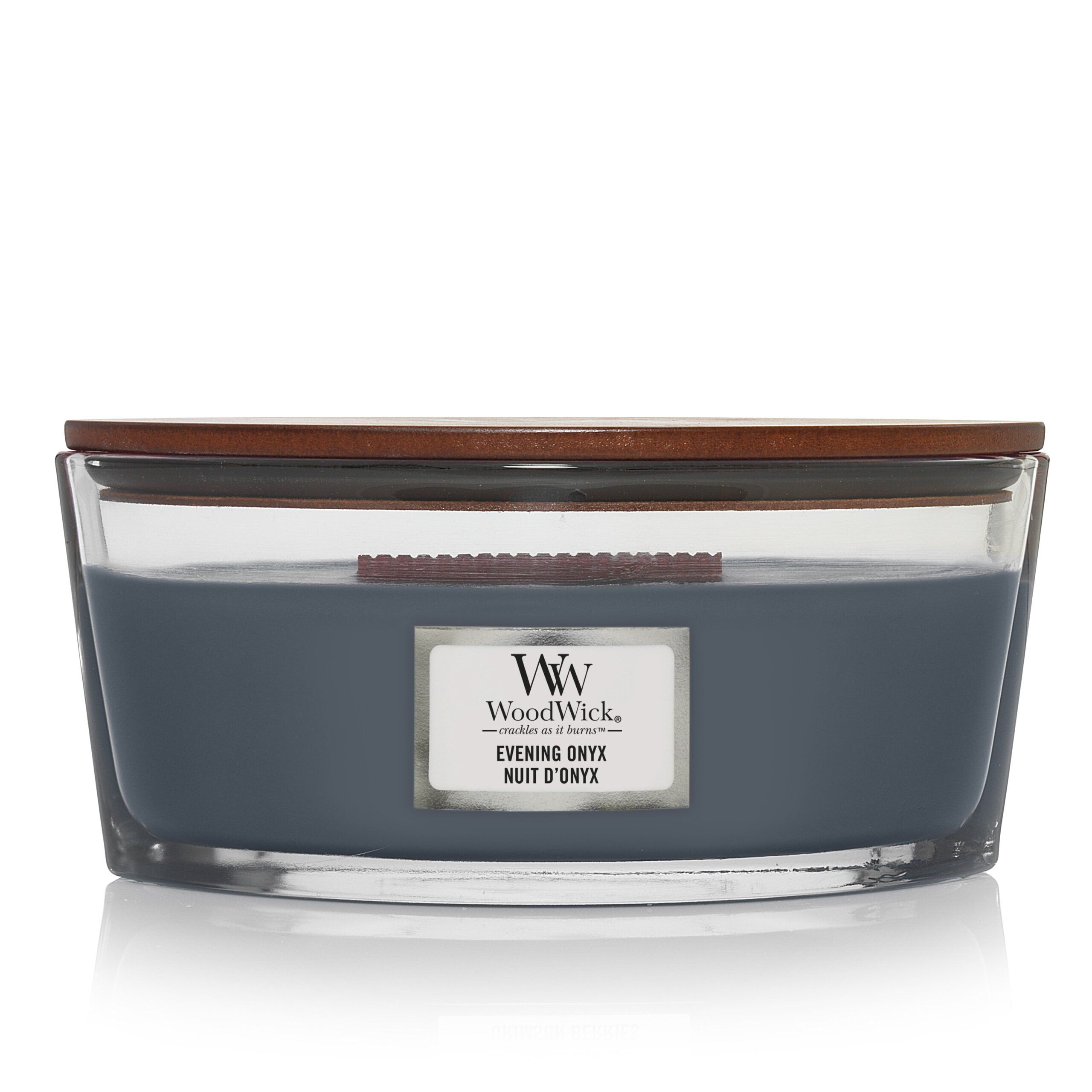 WoodWick - Ellipse Kerzen - Evening Onyx