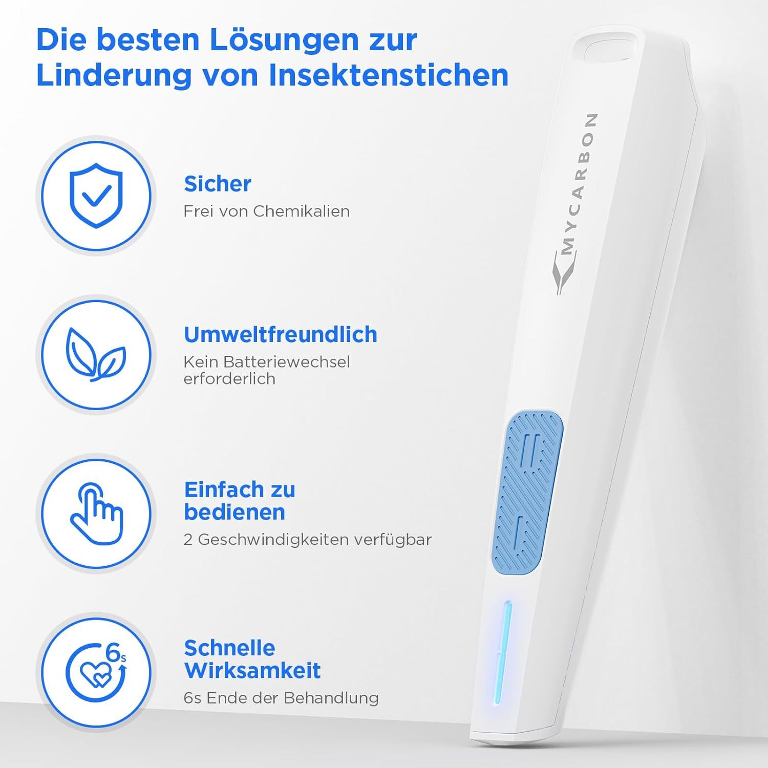 MYCARBON Mückenstich Hitzestift Insektenstichheiler