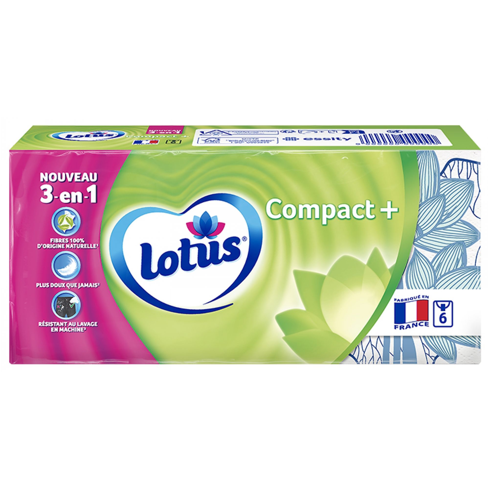Lotus Compact + 6er-Pack mit 7 Beuteln 16,5x5x7,6 cm