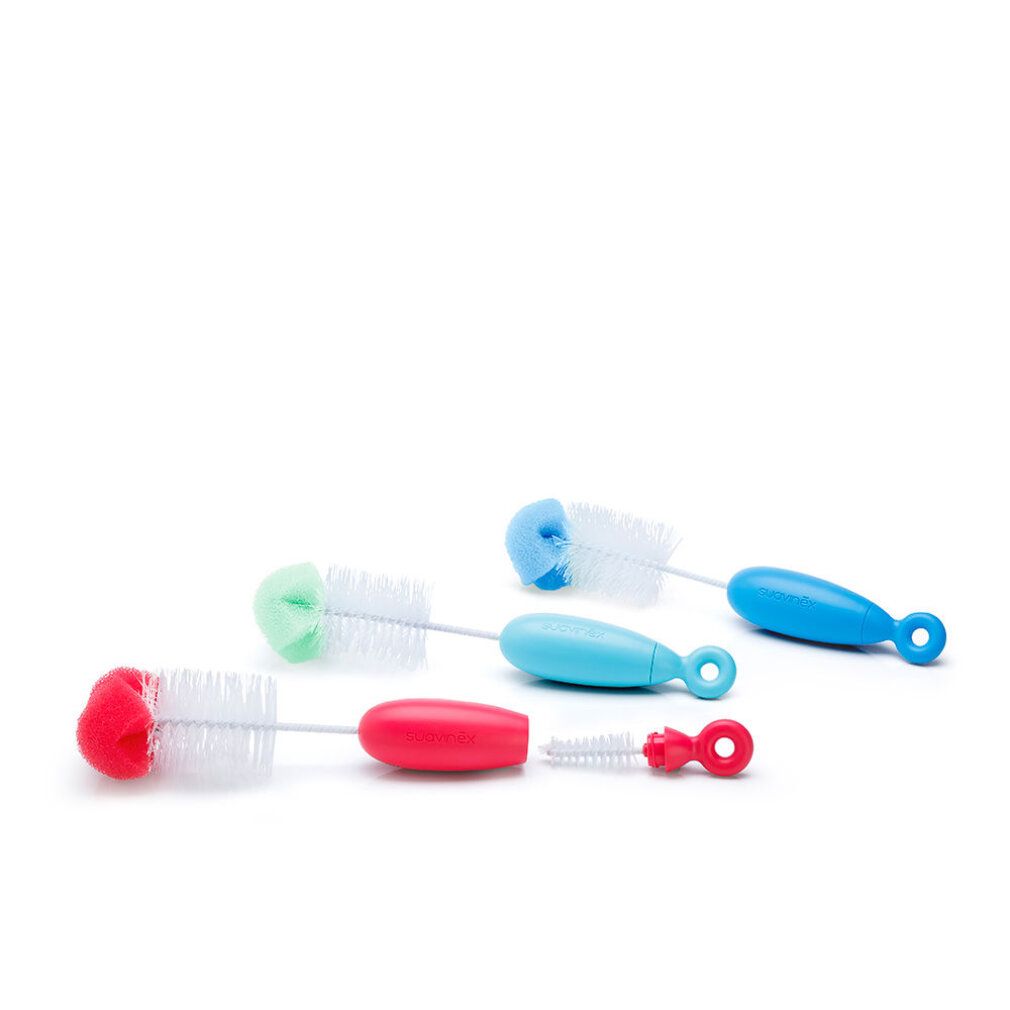 Suavinex Duo-Flaschenreiniger-bürste