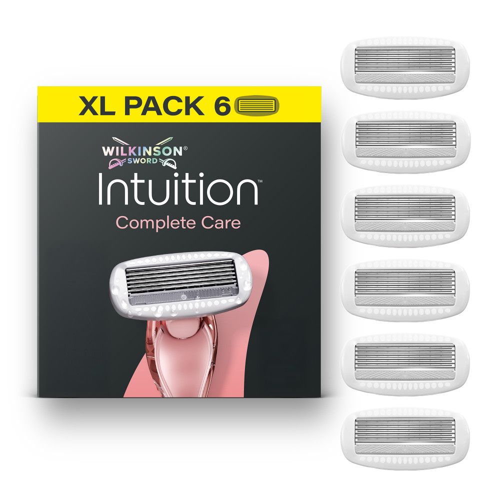 Wilkinson Sword Intuition Complete Care Rasierklingen XL Pack 6 St