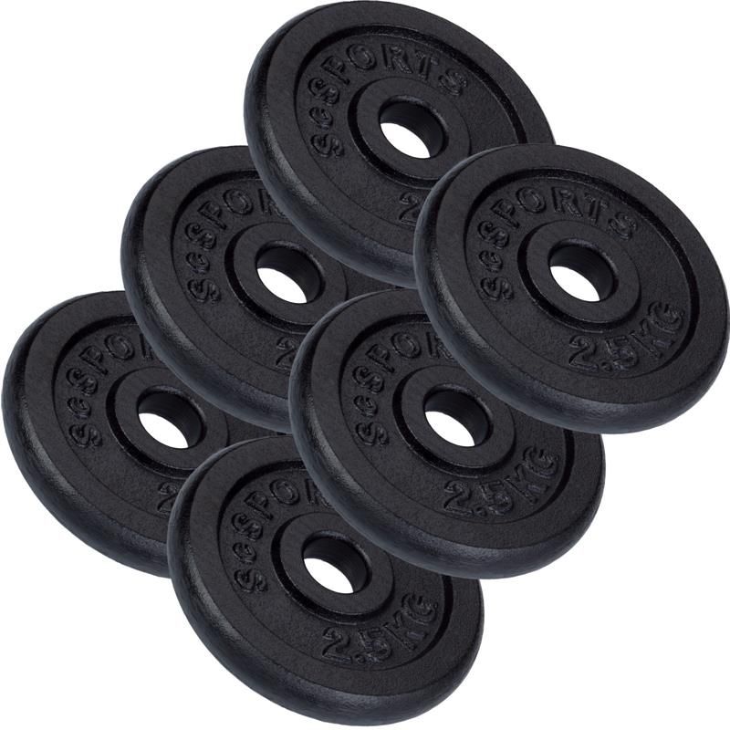 ScSPORTS® Kombi-Hantelset 104 kg Komplett-Set