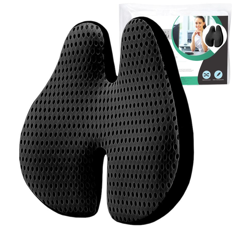 Medi Sleep Orthopädisches Lendenkissen schwarz 1 St