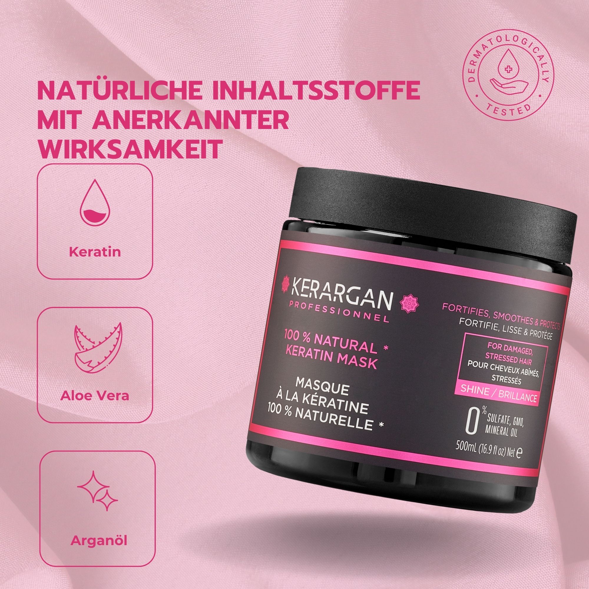 Kerargan - Ultra reparierende Maske mit Keratin