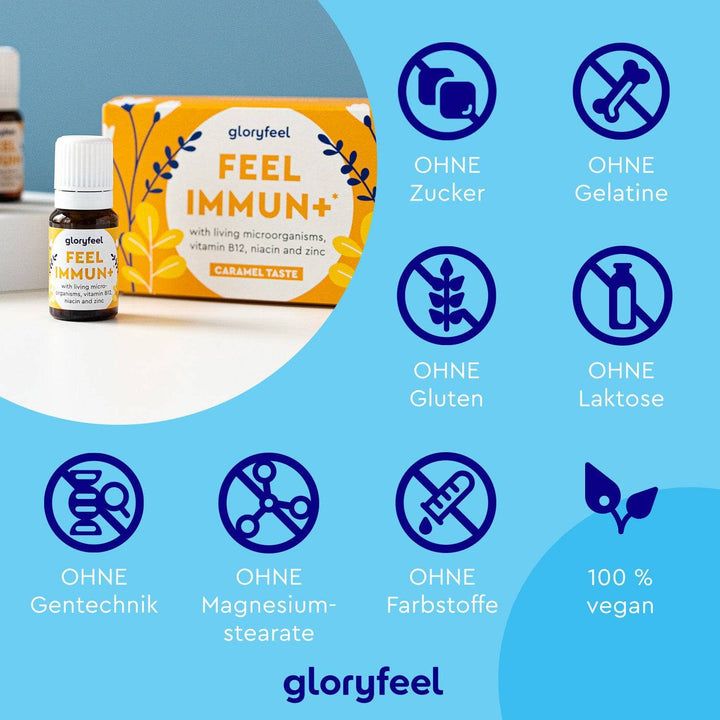 gloryfeel® Feel Immune Plus Energie Shot
