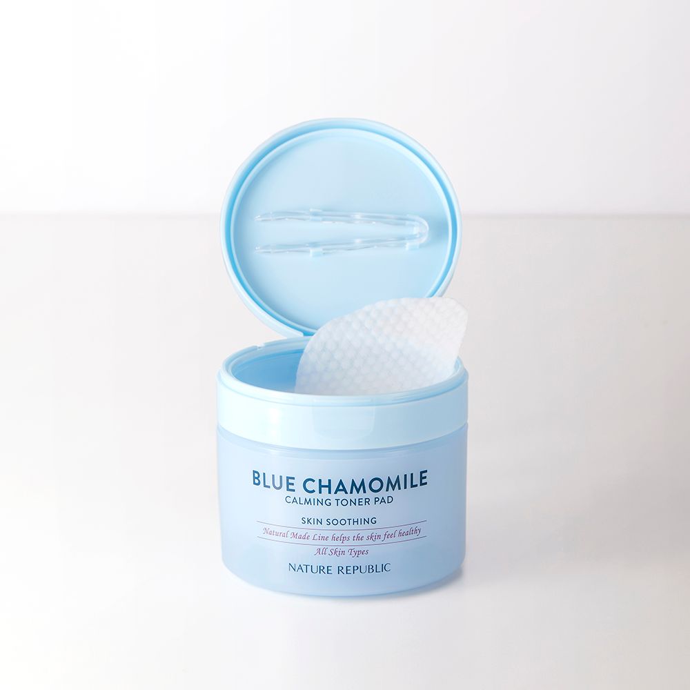 NATURE REPUBLIC Natural Made Blue Chamomile Calming Toner Pad Face Toner