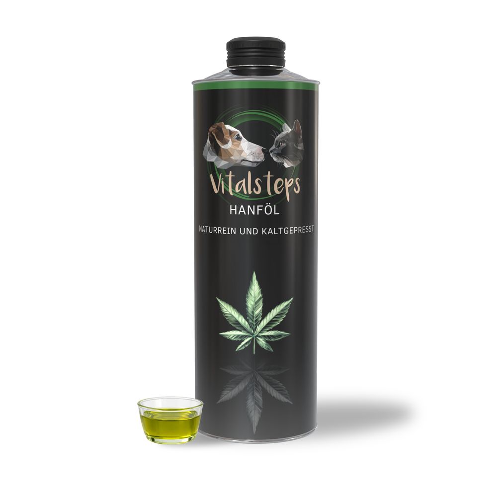 Vitalsteps Hanföl 250 ml Öl