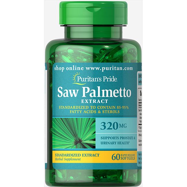 Puritan's Pride Sägepalmenextrakt 320 mg 60 Pc