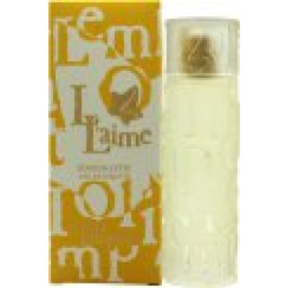 Gelbe Schachtel und Flakon. "Lolita Lempicka Elle l'aime Édition d'Été Eau de Toilette".