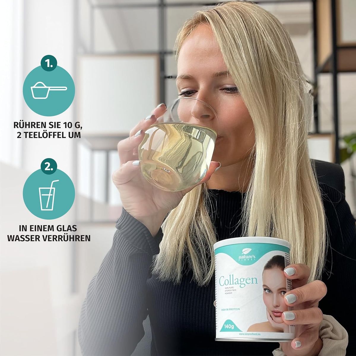 Nature's Finest Collagen powder - natürliches Kollagen