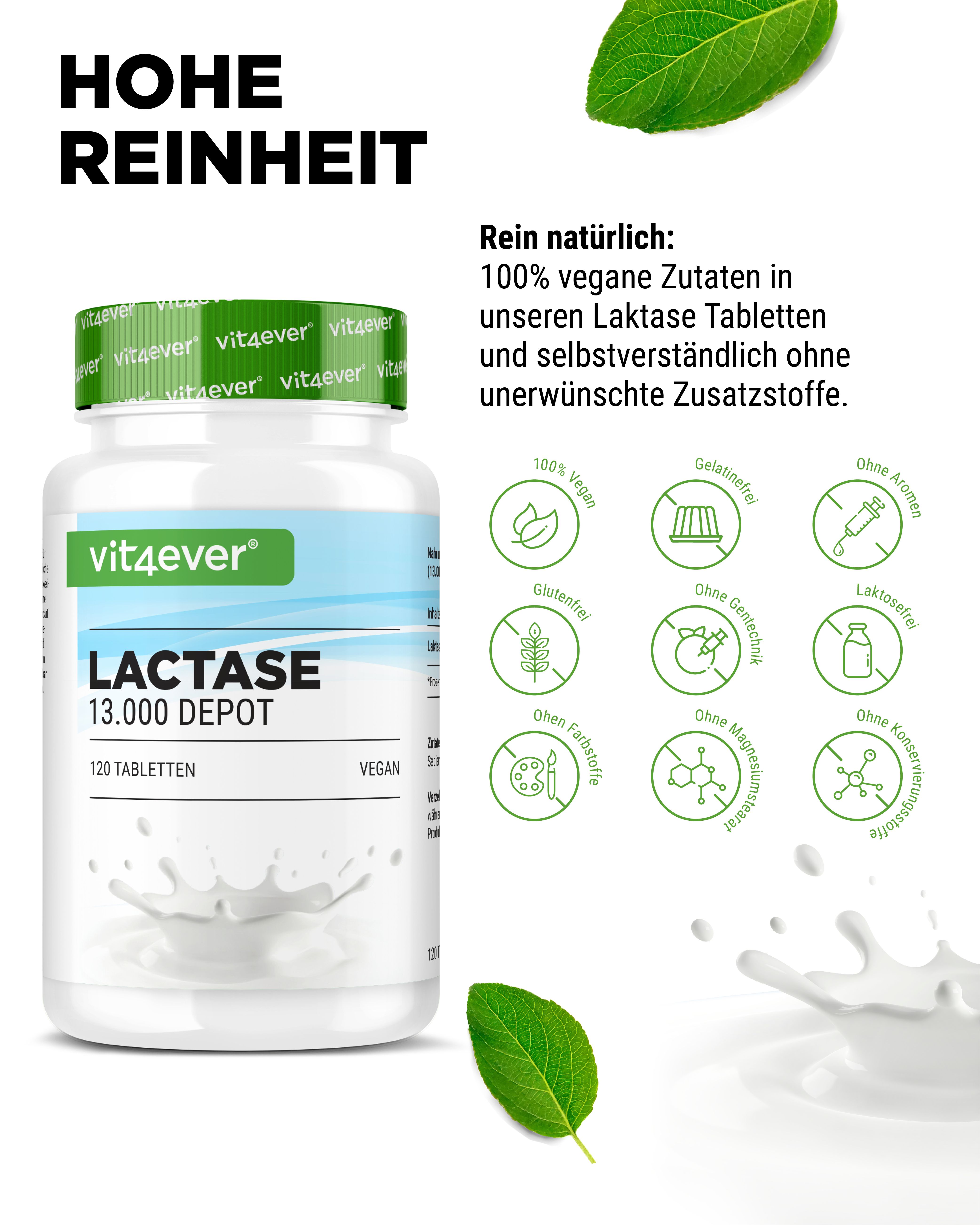 vit4ever Laktase Depot 13.000