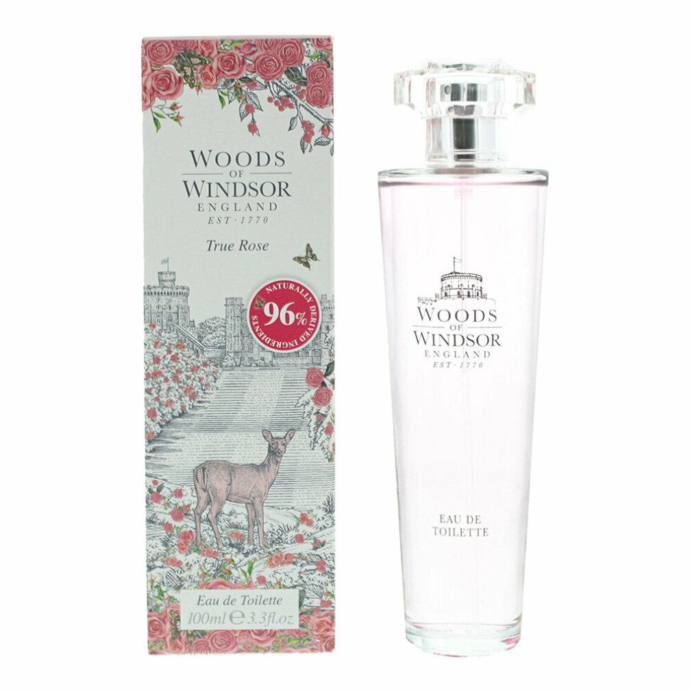 Woods of Windsor True Rose Eau de Toilette Spray 0,1 l