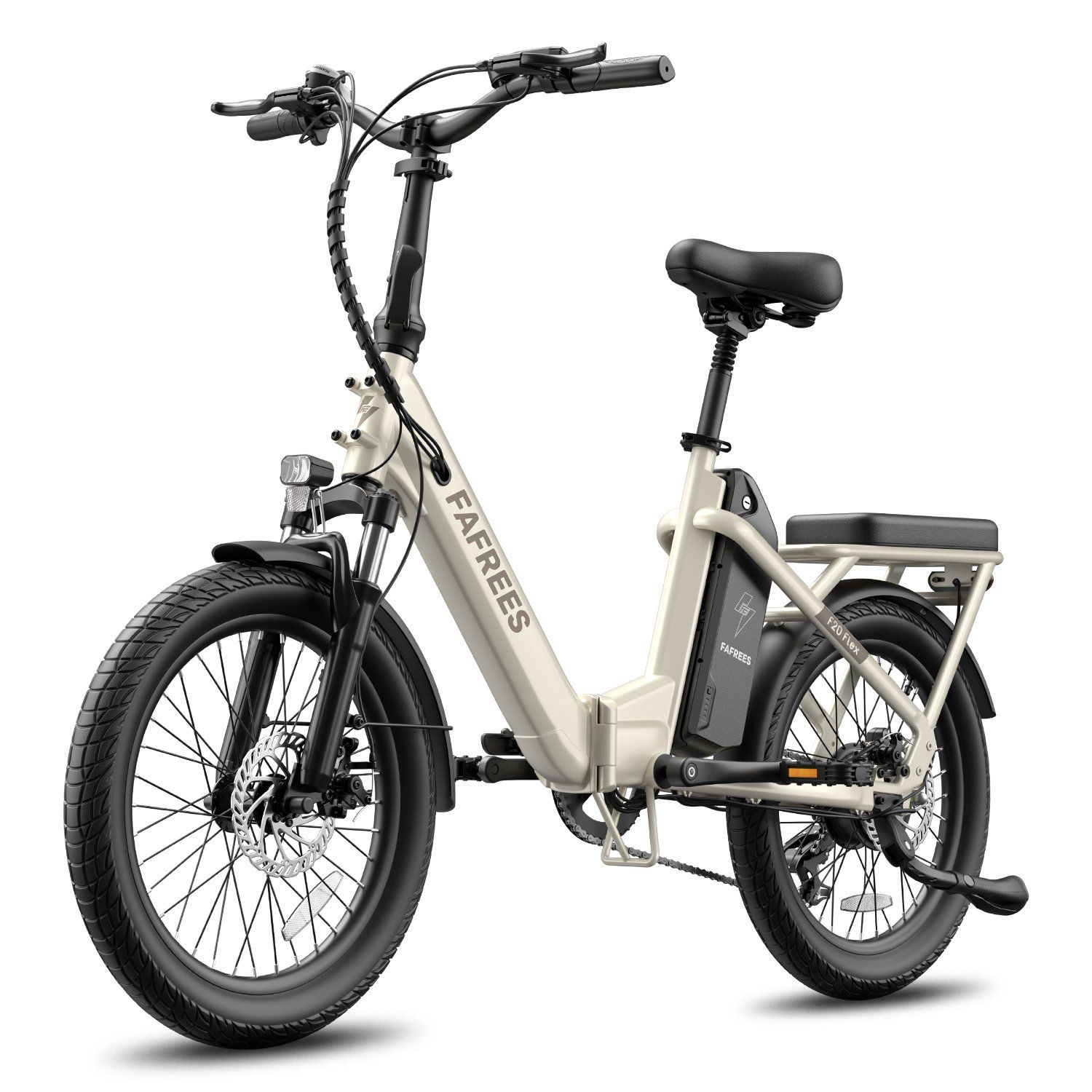 FAFREES F20 Flex E-Bike für Pendler mit 36V 20Ah Akku / 100 km Reichweite