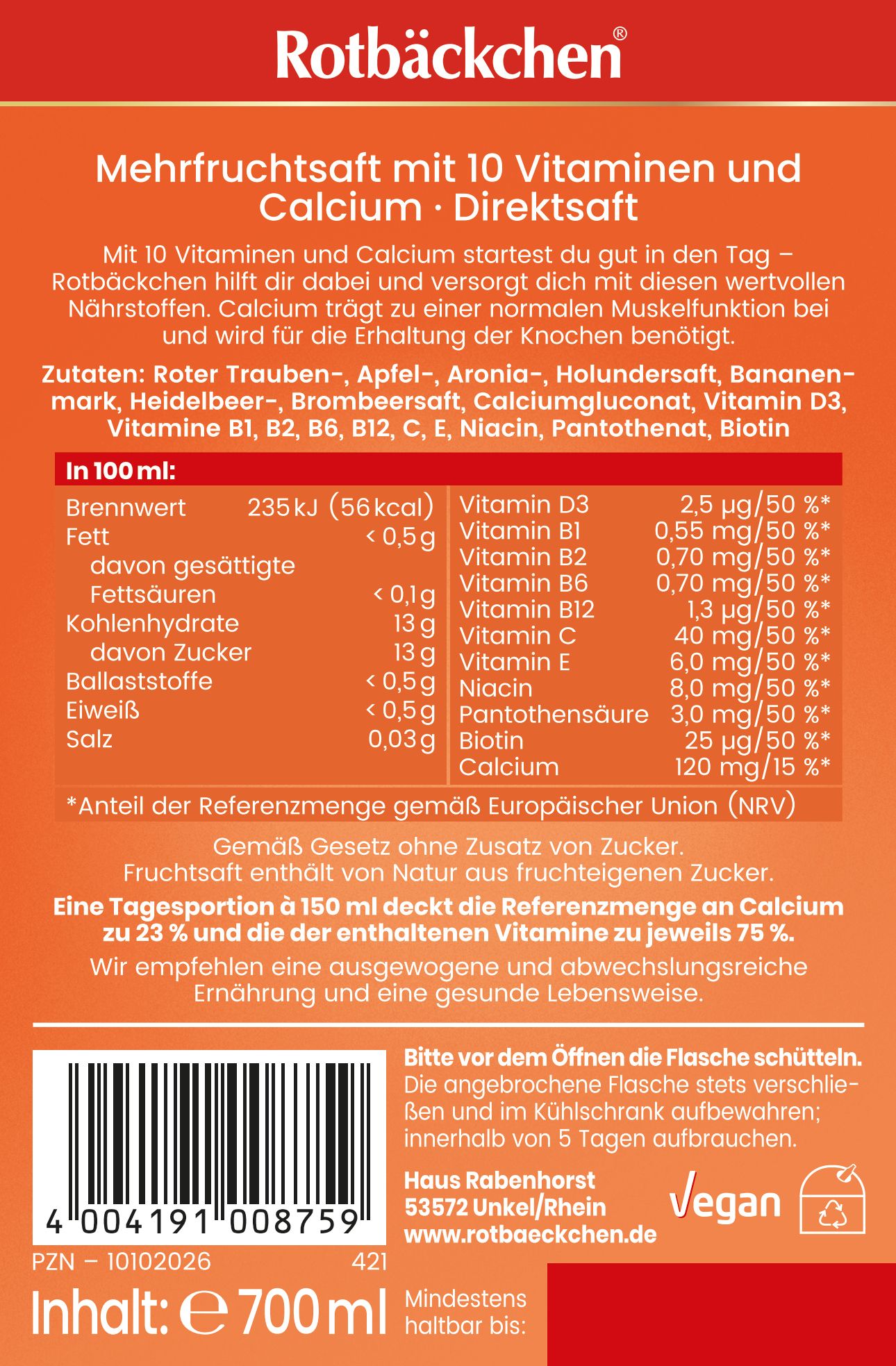 Rotbäckchen Guter Start