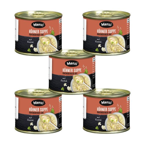 Menzi Hühnersuppe Ravensberger Art