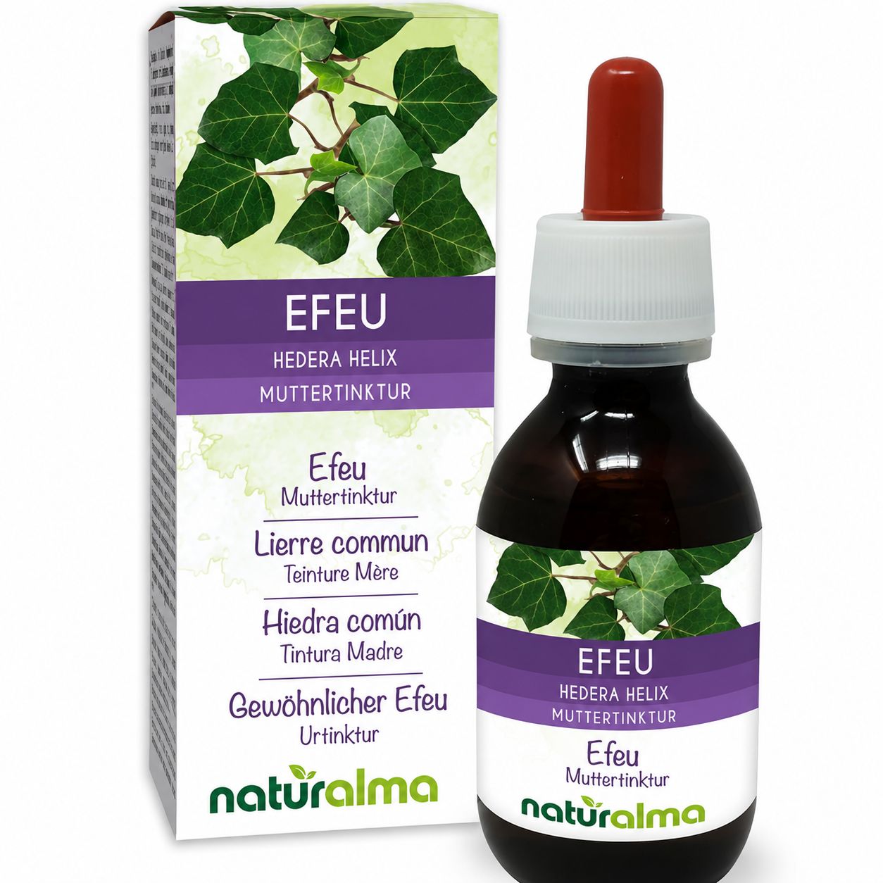 Naturalma Efeu (Hedera helix) alkoholfreie Tropfen 120 ml