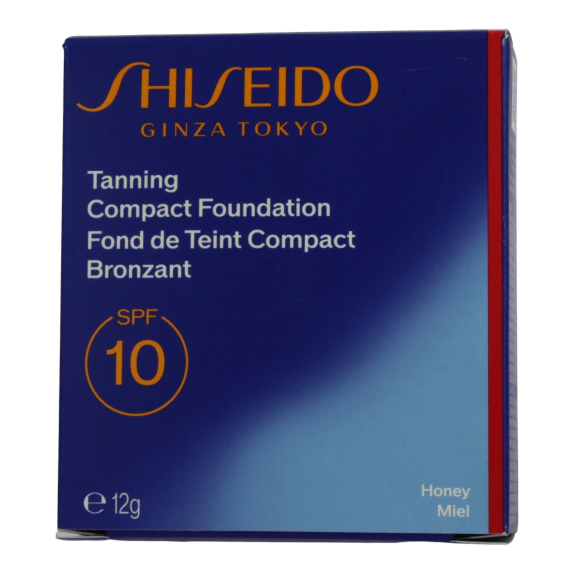 Fondotinta compatto abbronzante Shiseido SPF10 12 g Compresse