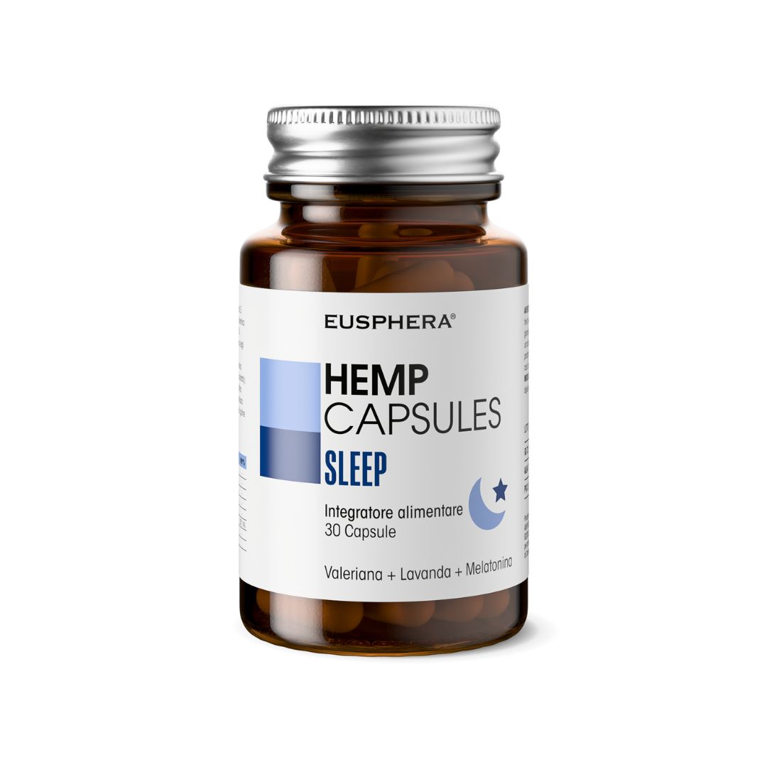 Integratore a base di Valeriana e Melatonina per migliorare il sonno e dormire - Eusphera EU4SLEEP